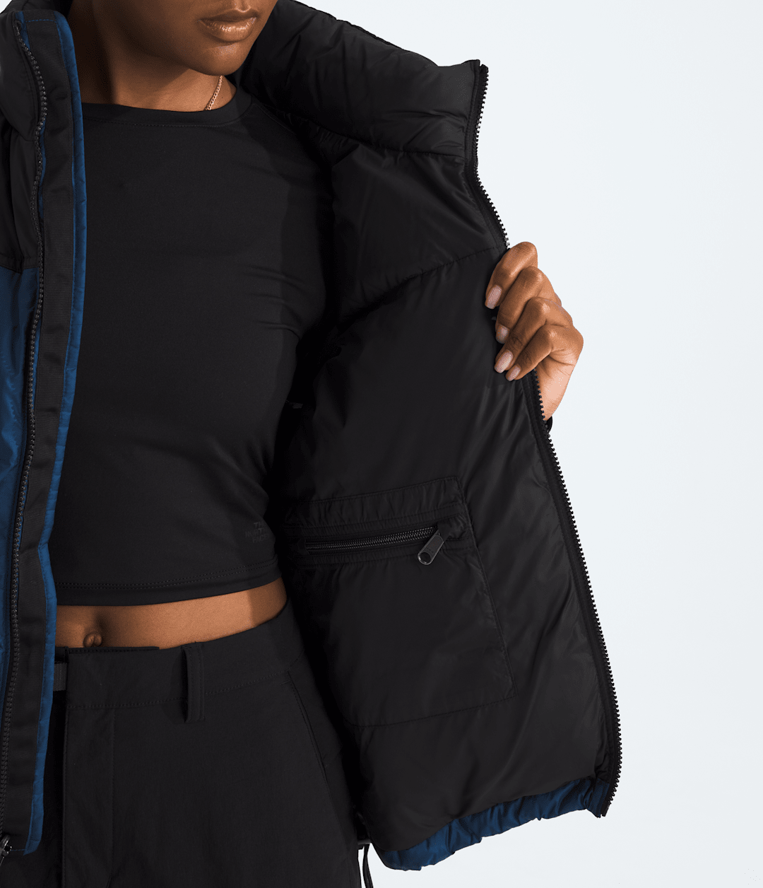 Women’s 1996 Retro Nuptse Vest Estate Blue/TNF Black