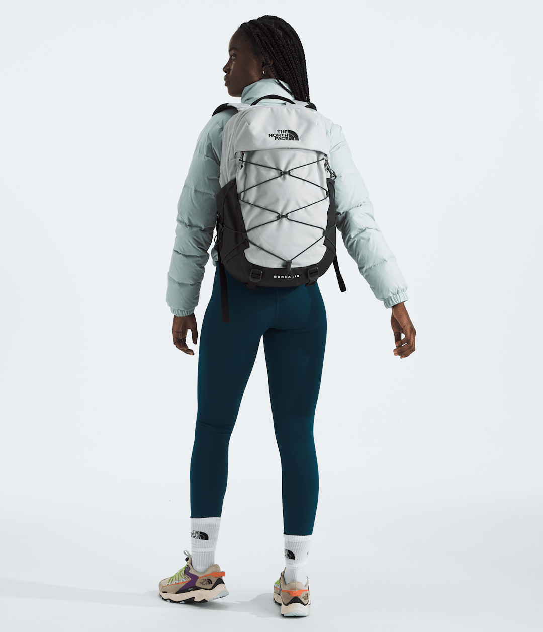 Borealis Backpack Tin Grey Dark Heather/Asphalt Grey/TNF Black