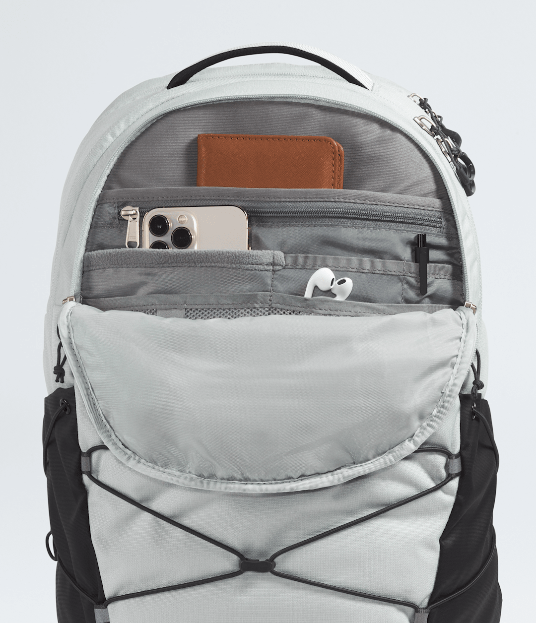 Borealis Backpack Tin Grey Dark Heather/Asphalt Grey/TNF Black