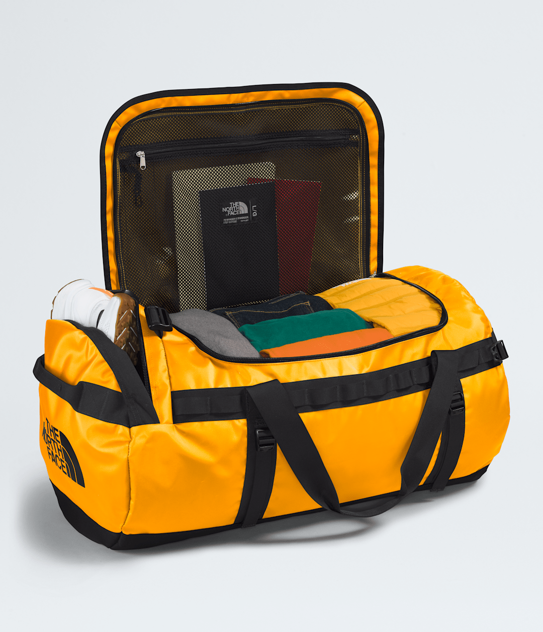 Base Camp Duffel—L Summit Gold/TNF Black