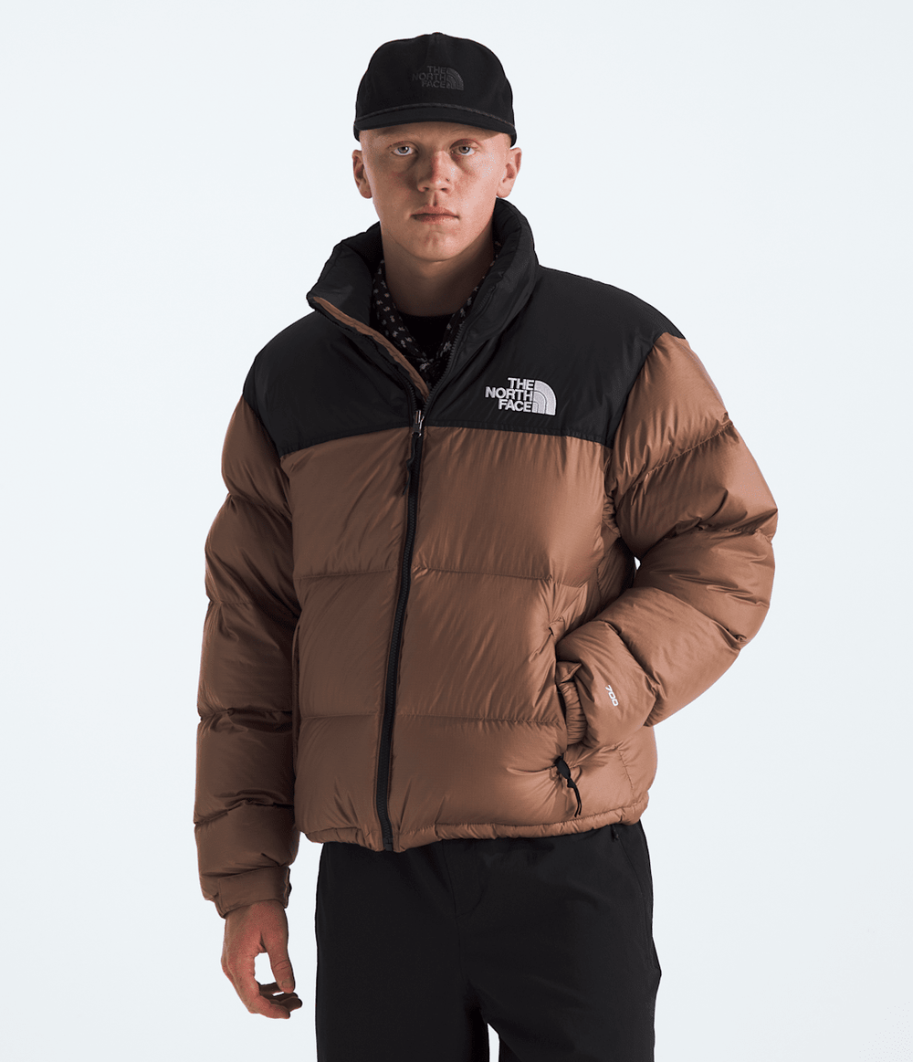 Men’s 1996 Retro Nuptse Jacket Latte/TNF Black