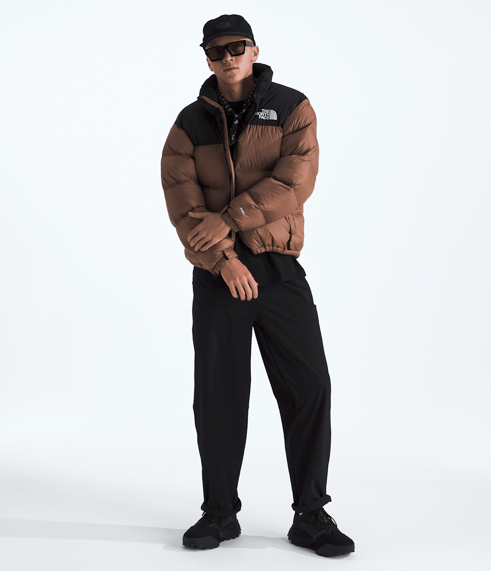 Men’s 1996 Retro Nuptse Jacket Latte/TNF Black