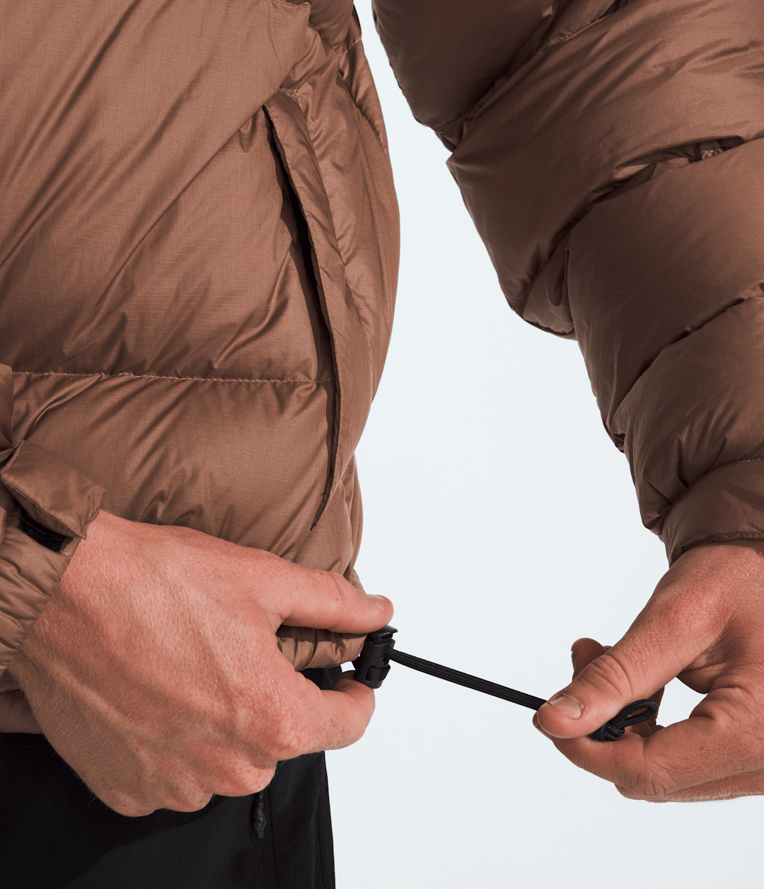Men’s 1996 Retro Nuptse Jacket Latte/TNF Black