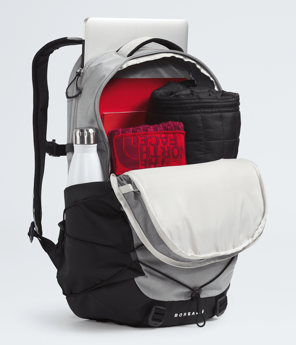 Borealis Backpack Meld Grey Dark Heather/TNF Black