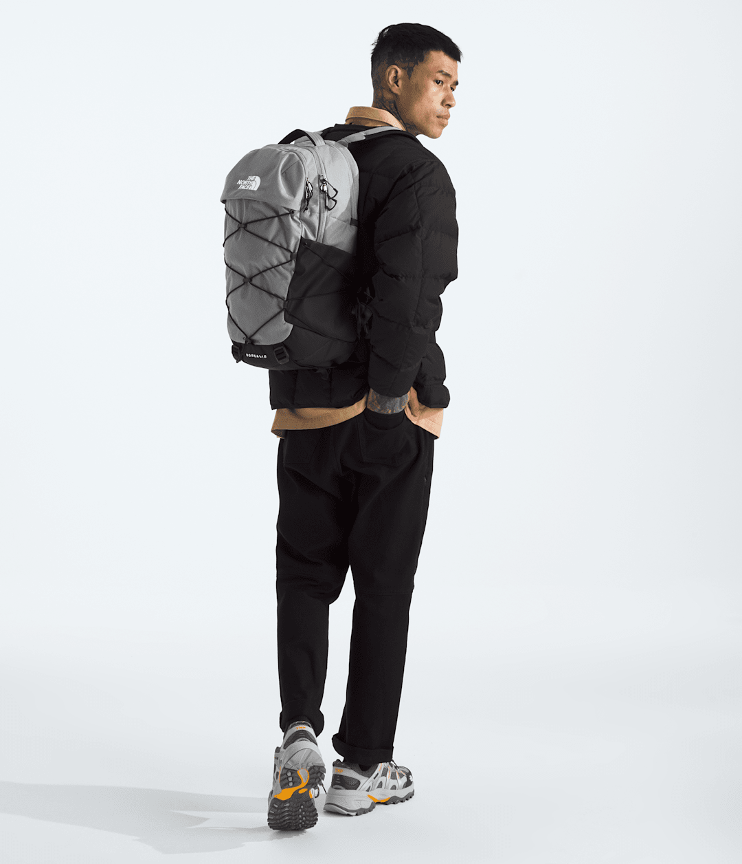 Borealis Backpack Meld Grey Dark Heather/TNF Black