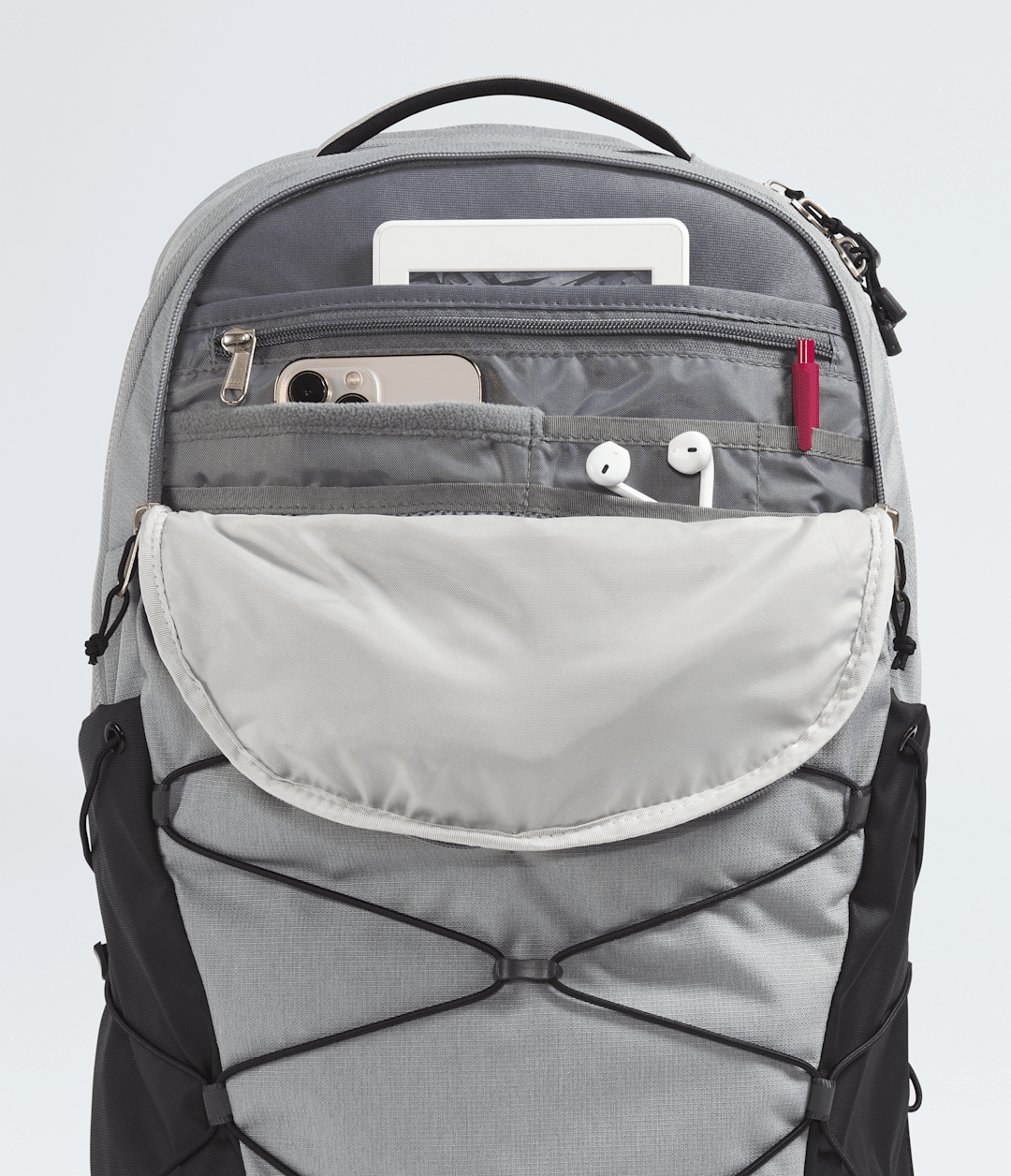 Borealis Backpack Meld Grey Dark Heather/TNF Black