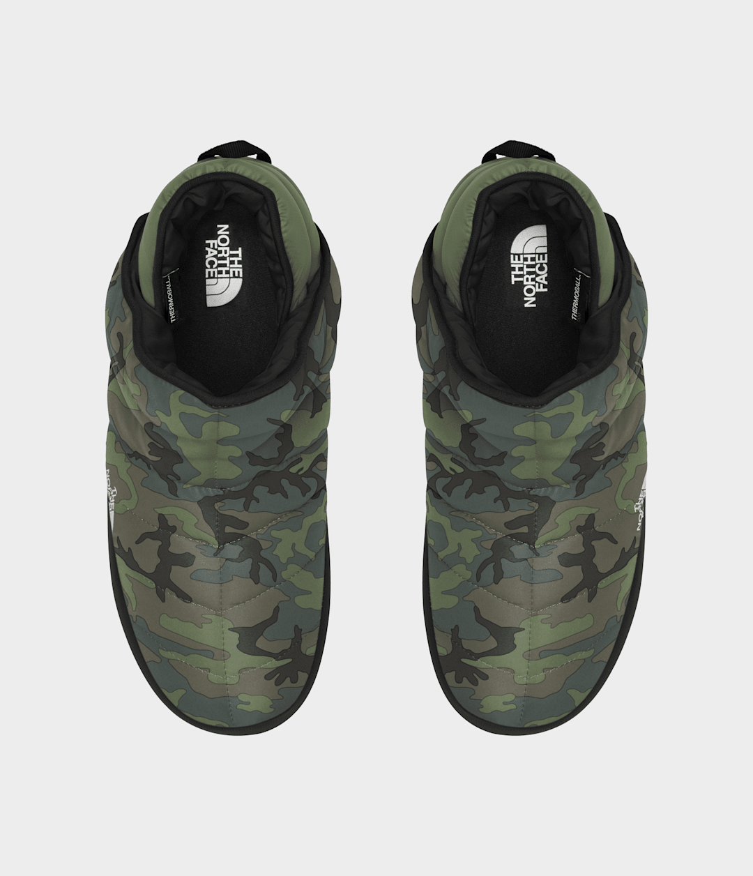 Men’s THERMOBALL™ Traction Booties Thyme Brushwood Camo Print/TNF Black