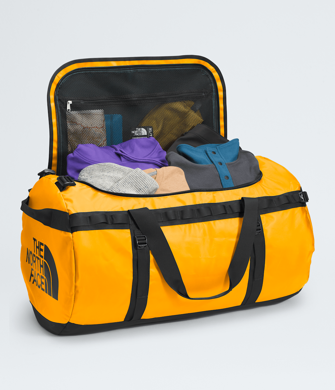 Base Camp Duffel—XL Summit Gold/TNF Black