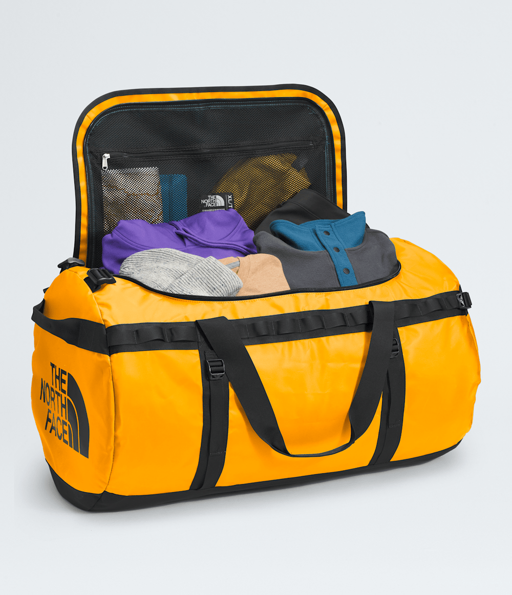 Base Camp Duffel—XL Summit Gold/TNF Black
