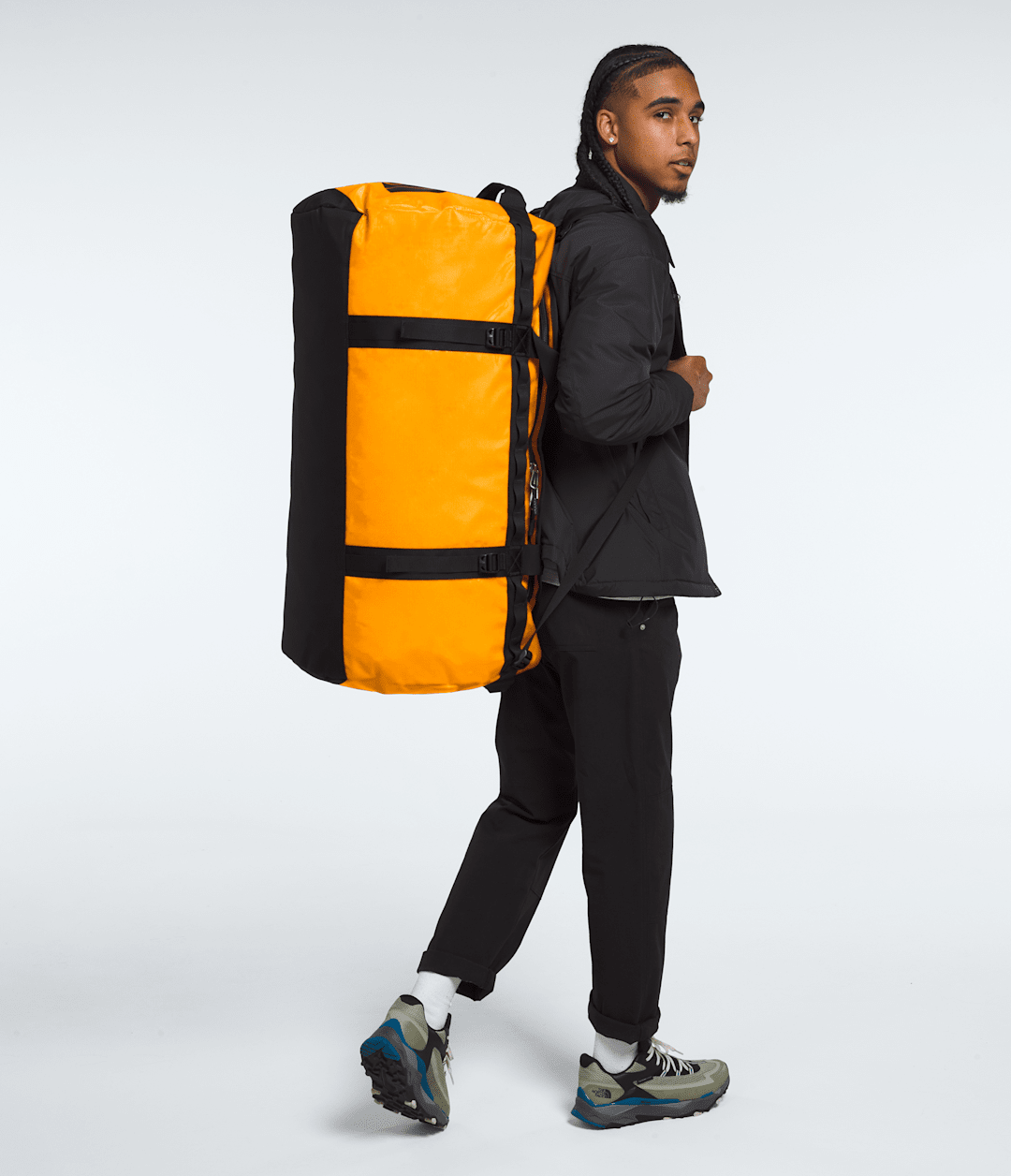 Base Camp Duffel—XL Summit Gold/TNF Black