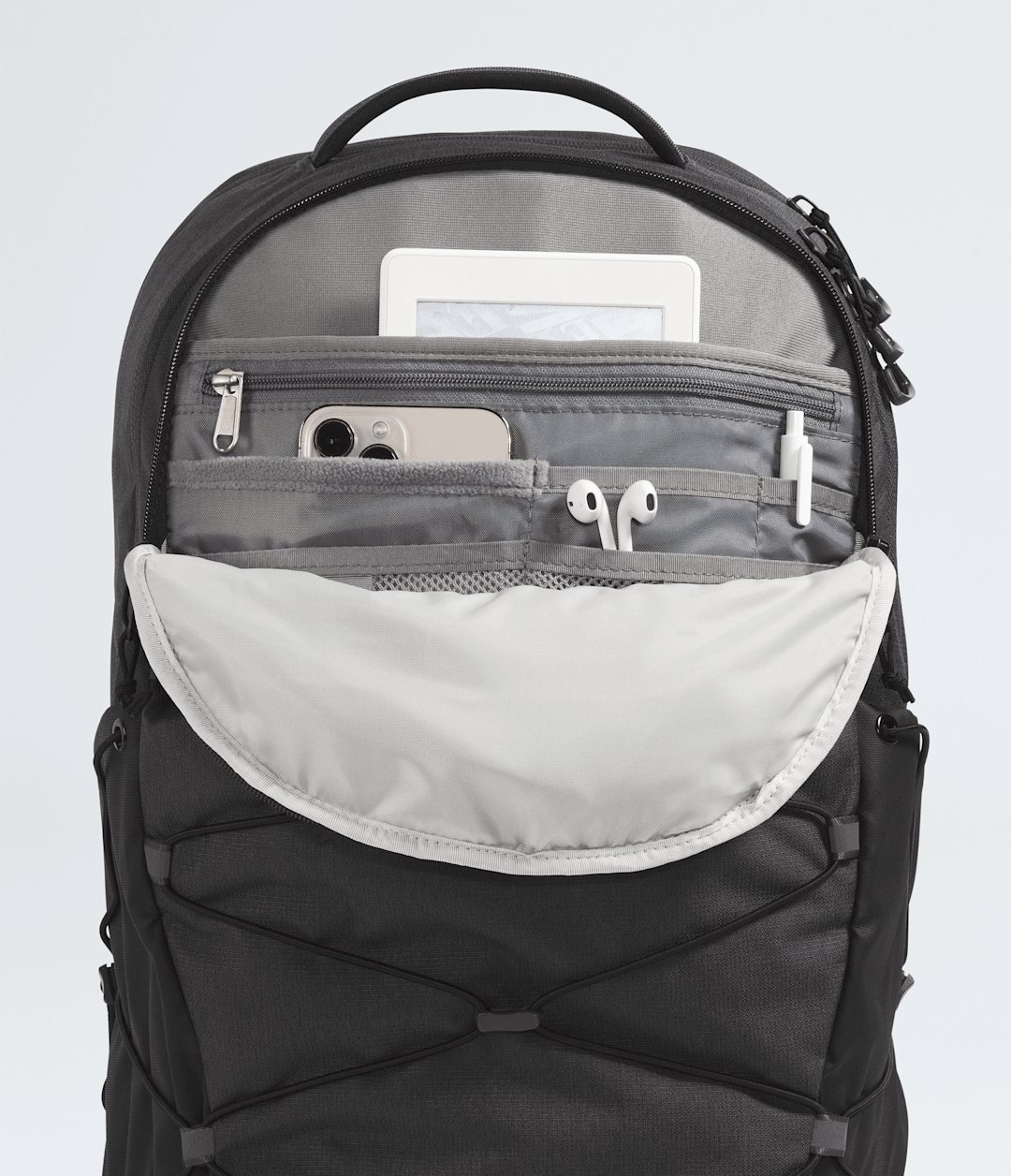 Borealis Backpack Asphalt Grey Light Heather/TNF Black
