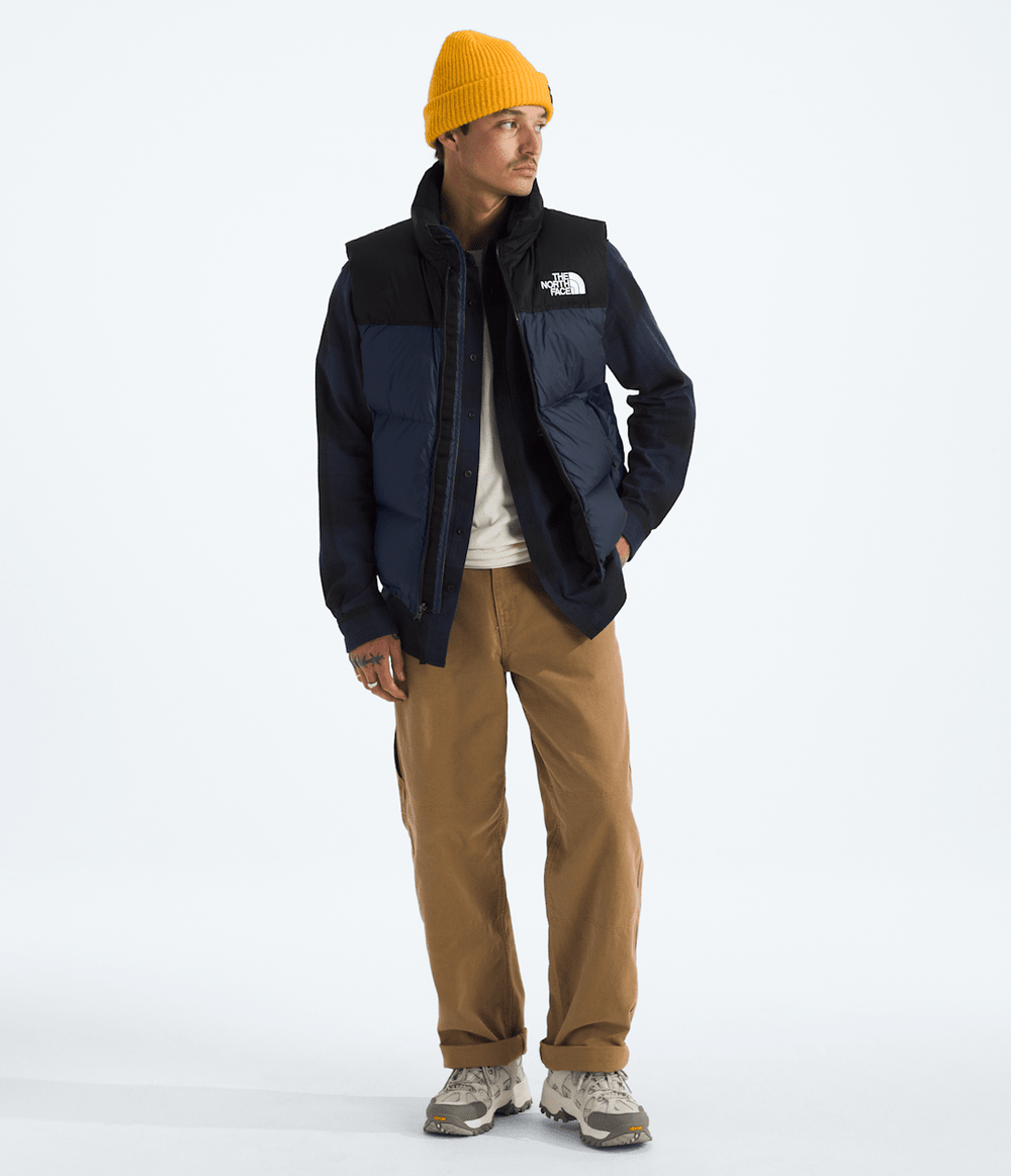 Men’s 1996 Retro Nuptse Vest Summit Navy/TNF Black/Recycled Down