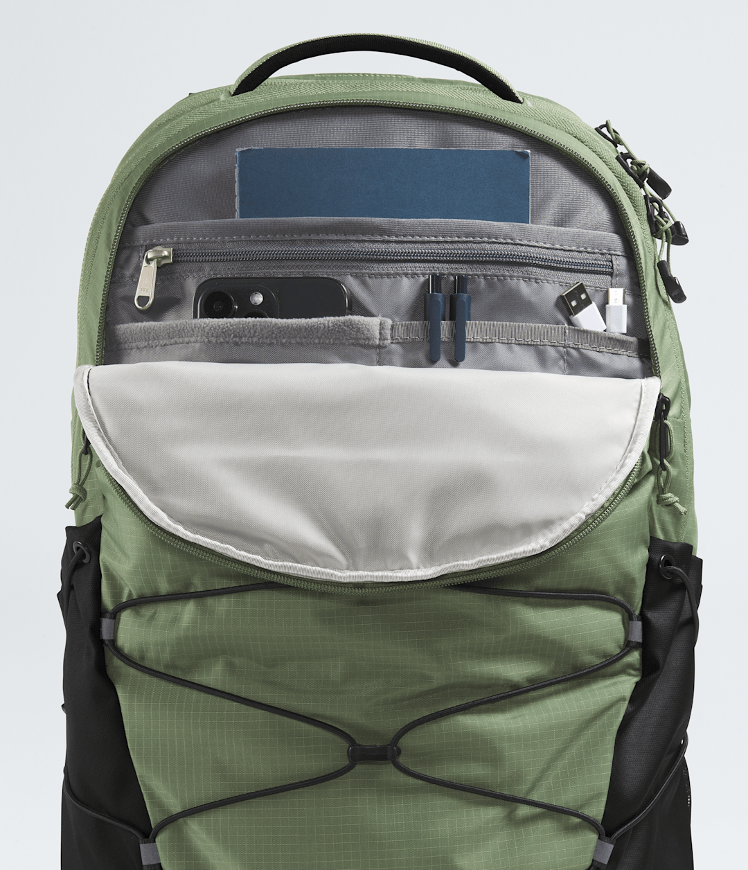 Borealis Backpack Bark Mist/TNF Black