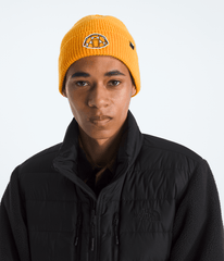 TNF™ Logo Box Cuffed Beanie Summit Gold/Icon Patch