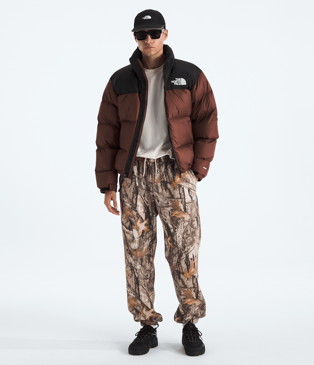 Men’s 1996 Retro Nuptse Jacket Ember Soil/TNF Black