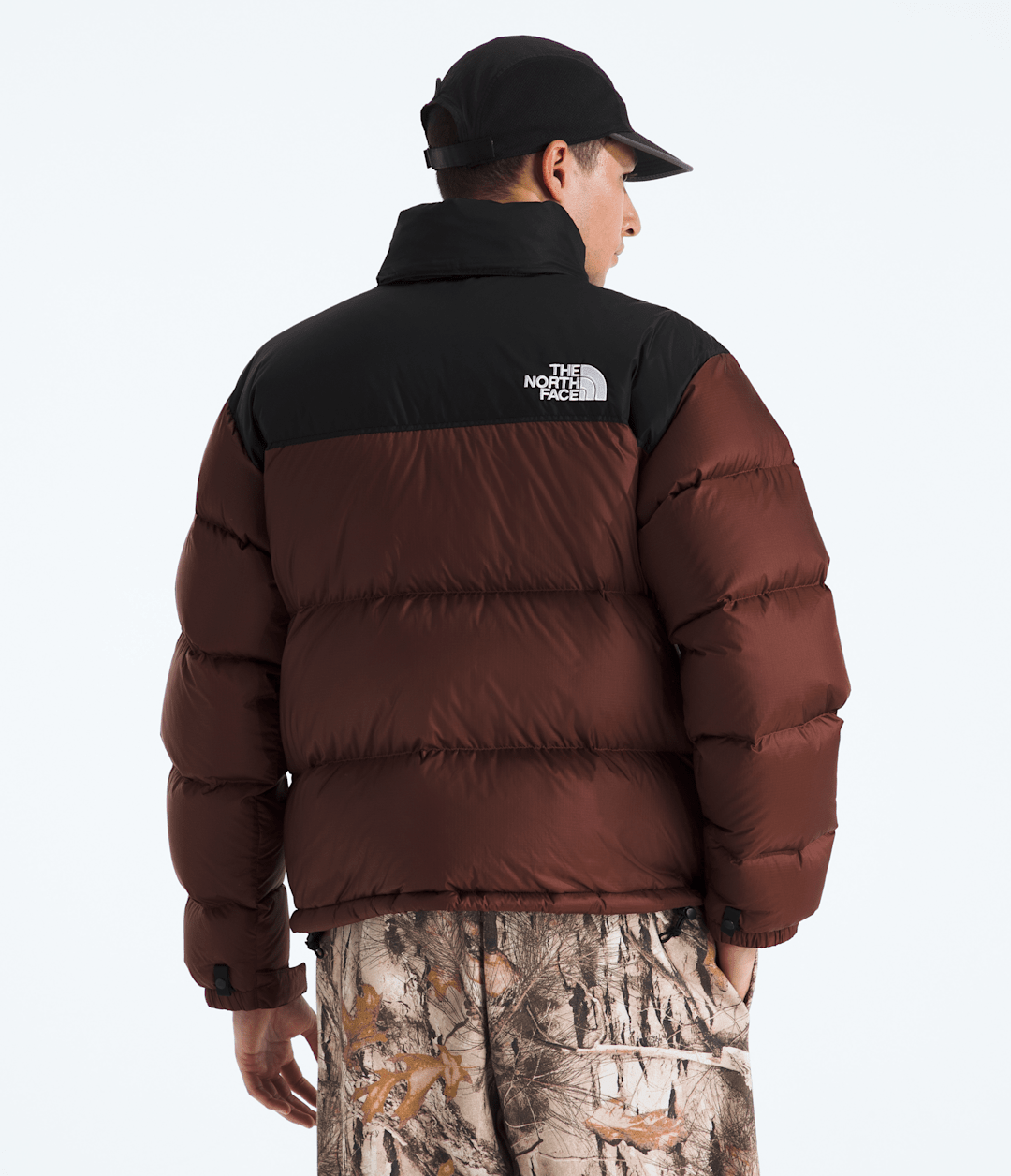 Men’s 1996 Retro Nuptse Jacket Ember Soil/TNF Black