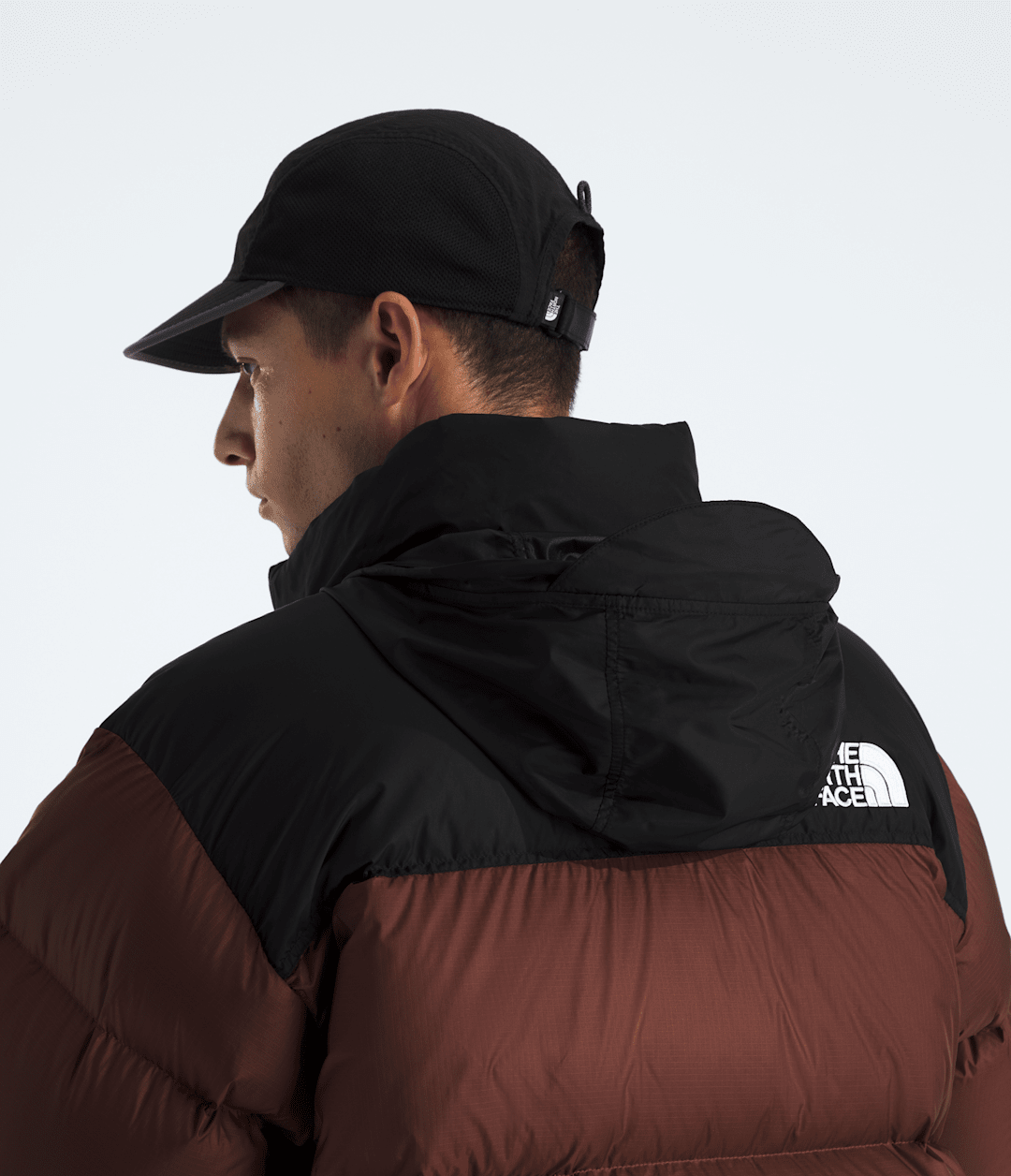 Men’s 1996 Retro Nuptse Jacket Ember Soil/TNF Black