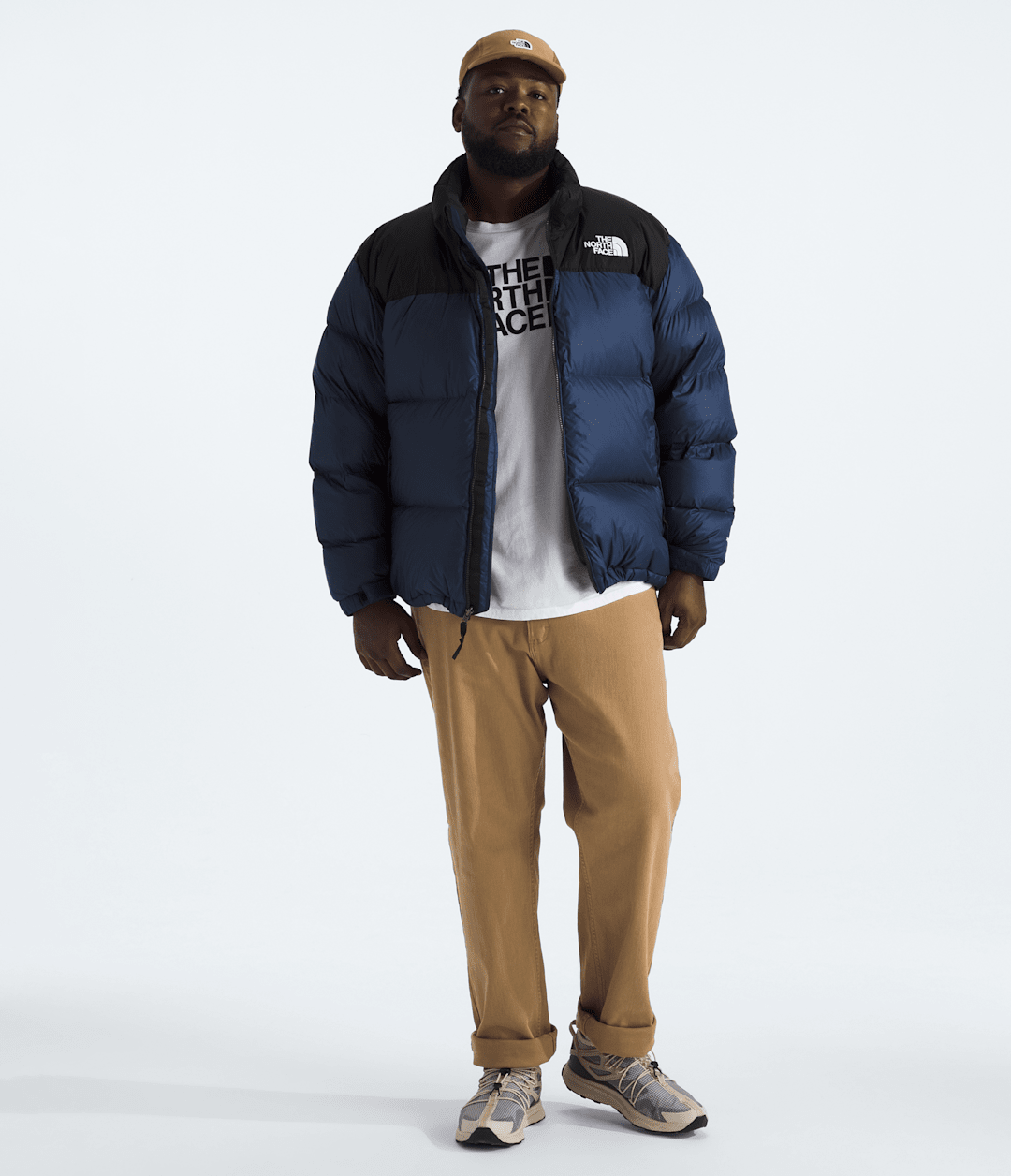 Men’s Big 1996 Retro Nuptse Jacket Summit Navy/TNF Black/Recycled Down