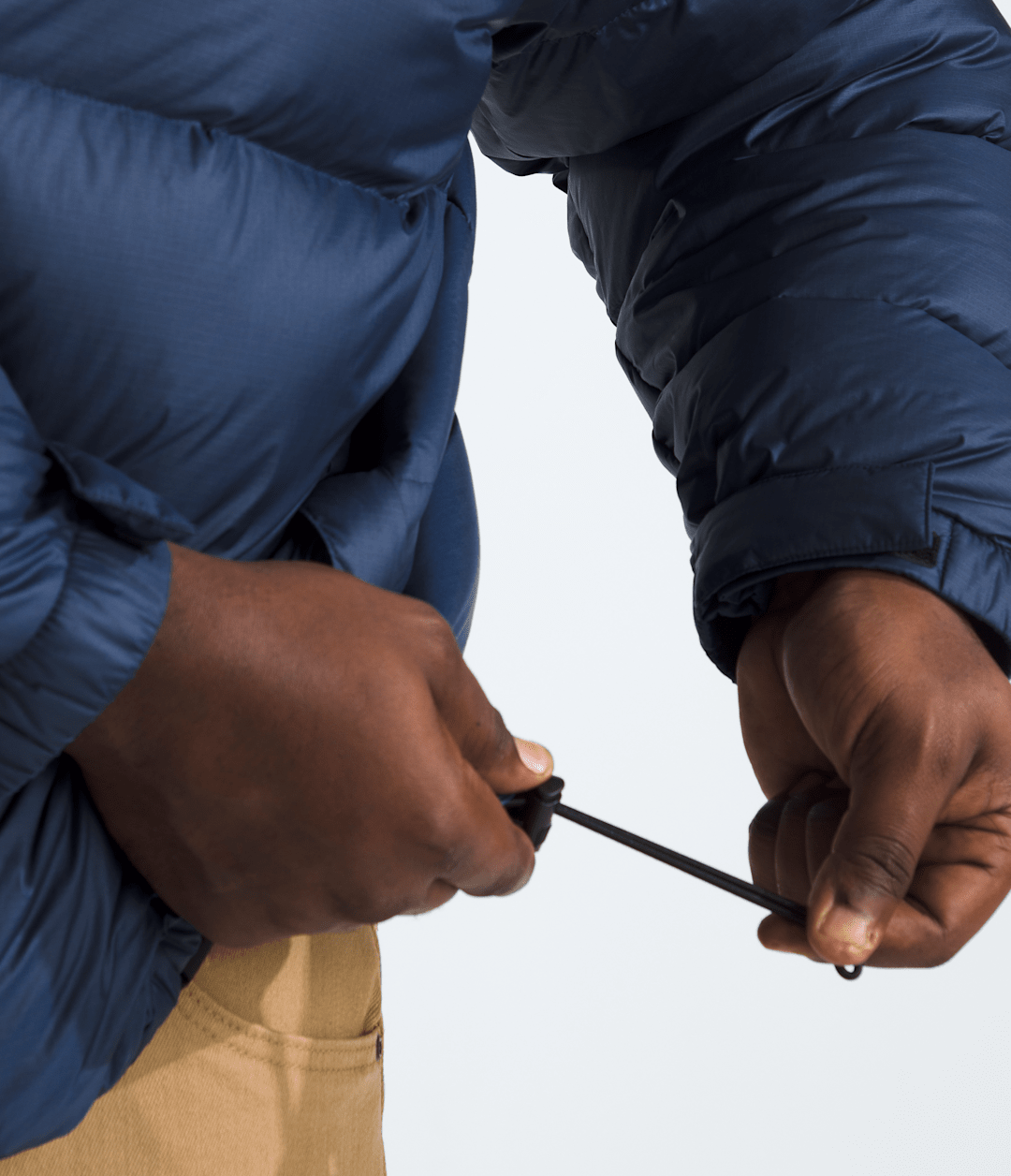 Men’s Big 1996 Retro Nuptse Jacket Summit Navy/TNF Black/Recycled Down