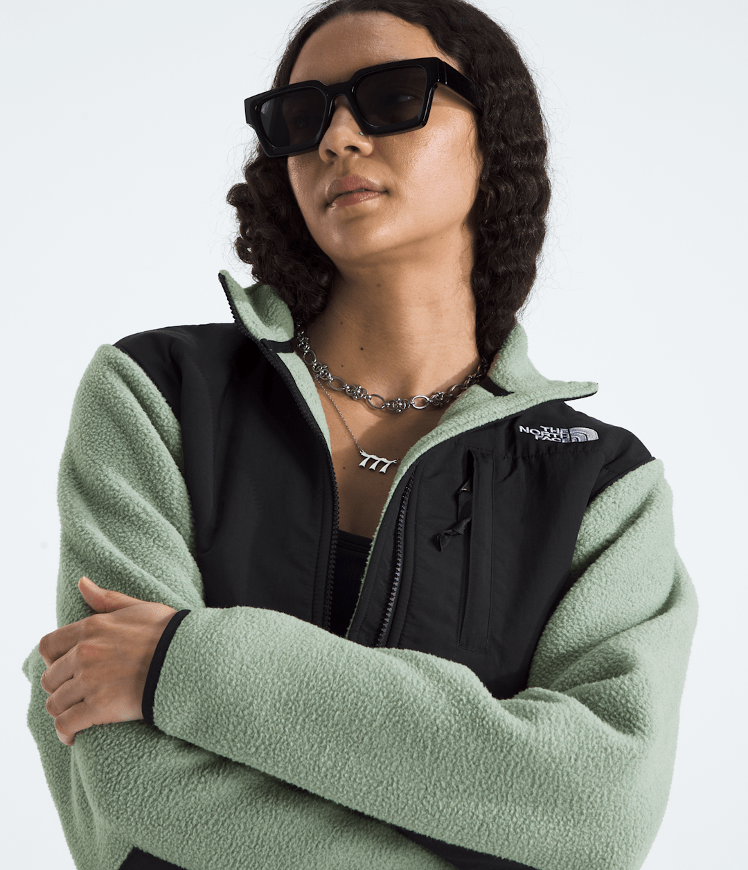 Women’s Retro Denali Jacket Slate Moss/TNF Black