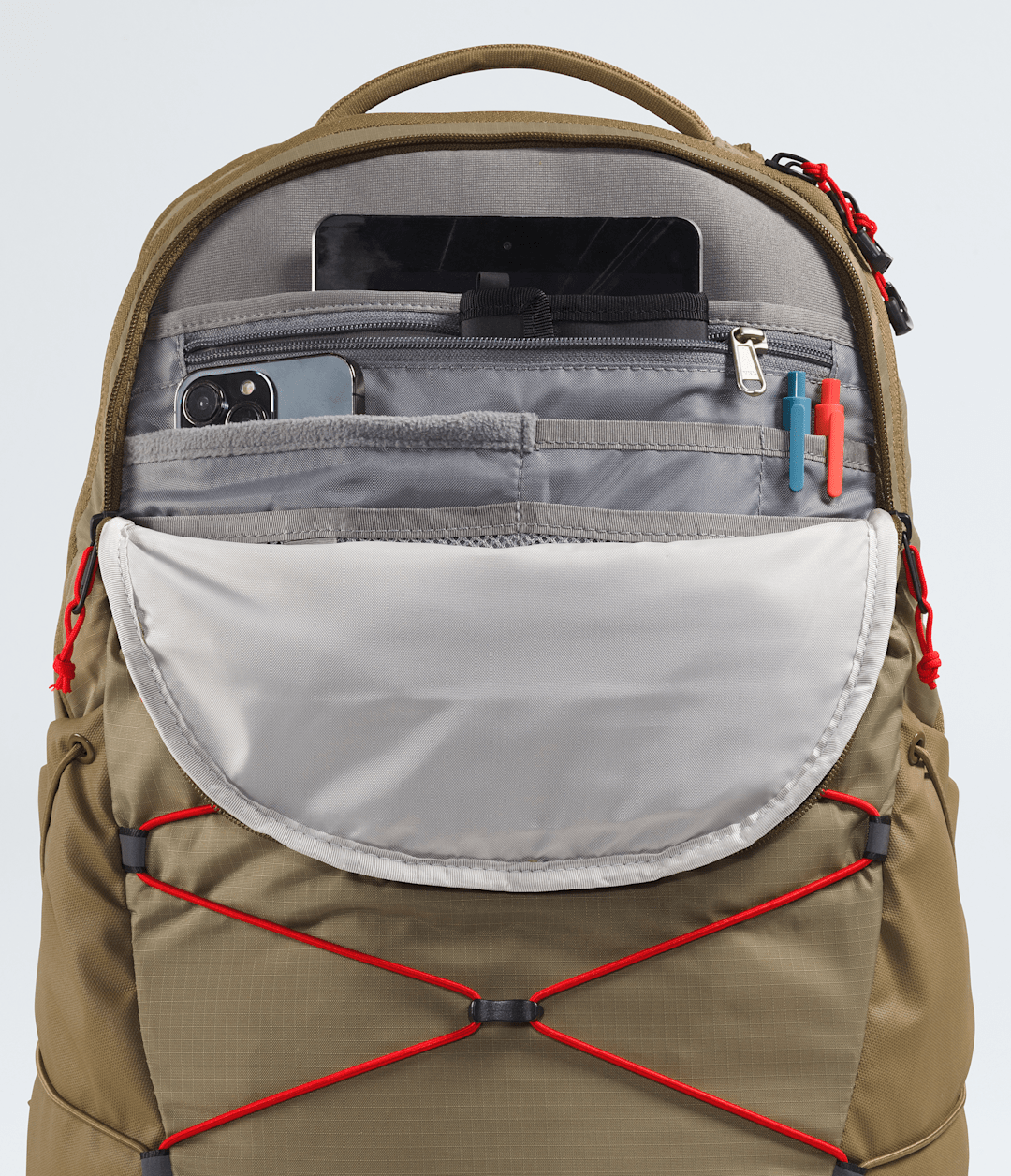Borealis Backpack Cedar-Lava Red