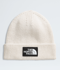 TNF™ Logo Box Cuffed Beanie White Dune