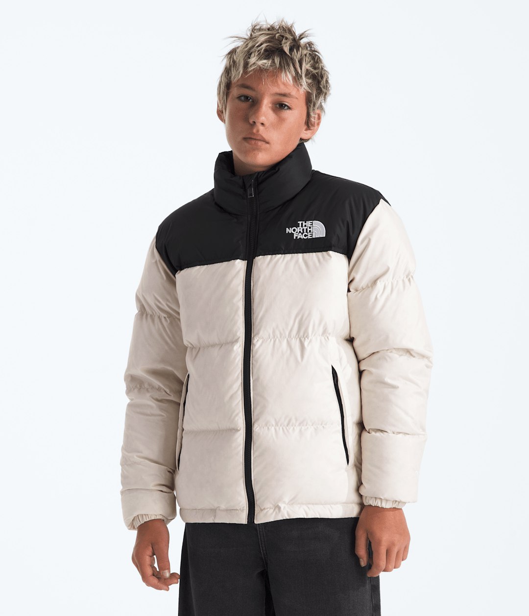 Boys’ & Girls’ 1996 Retro Nuptse Jacket White Dune