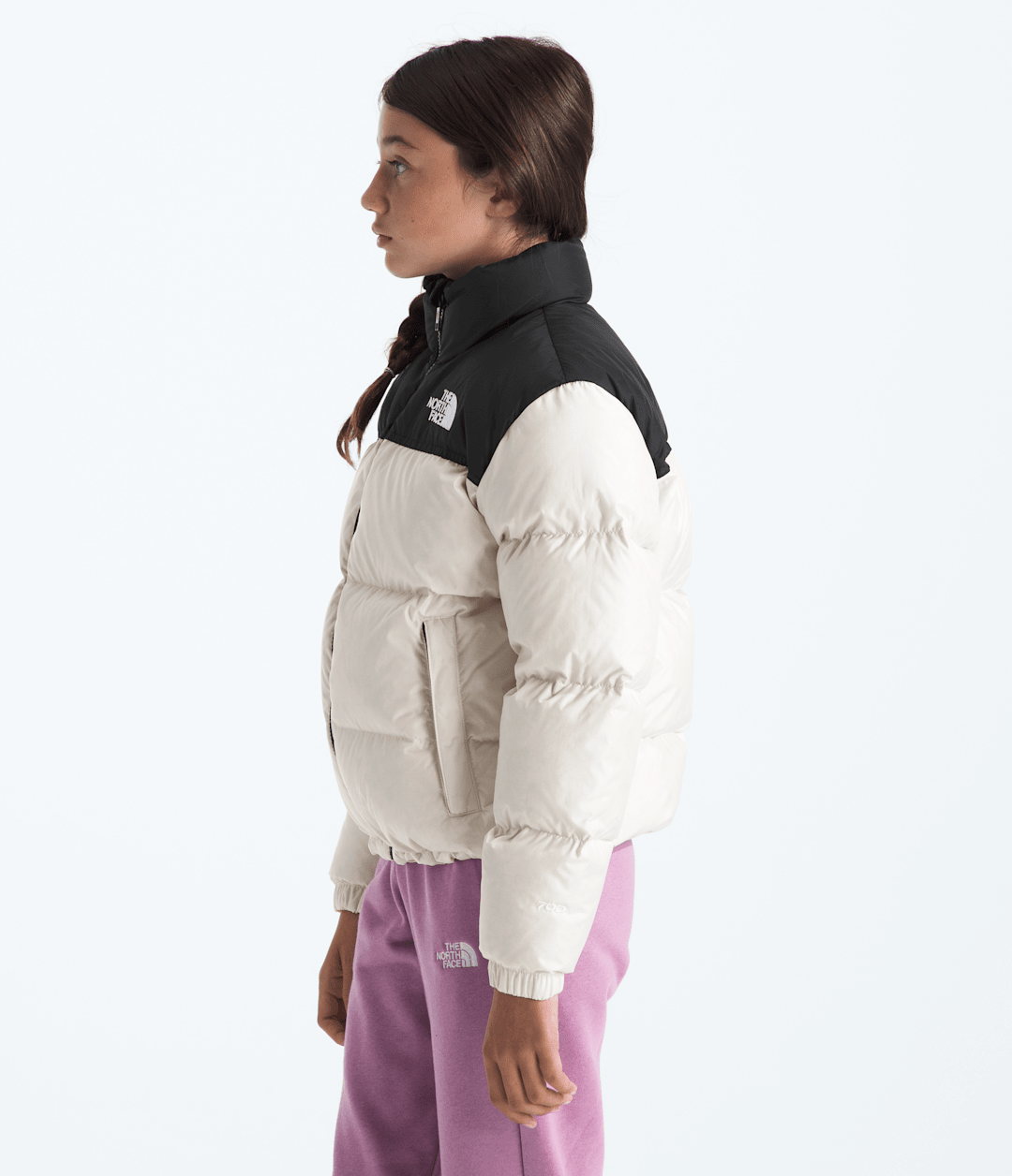 Boys’ & Girls’ 1996 Retro Nuptse Jacket White Dune