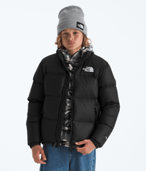 Boys’ & Girls’ 1996 Retro Nuptse Jacket TNF Black/TNF Black/Recycled down