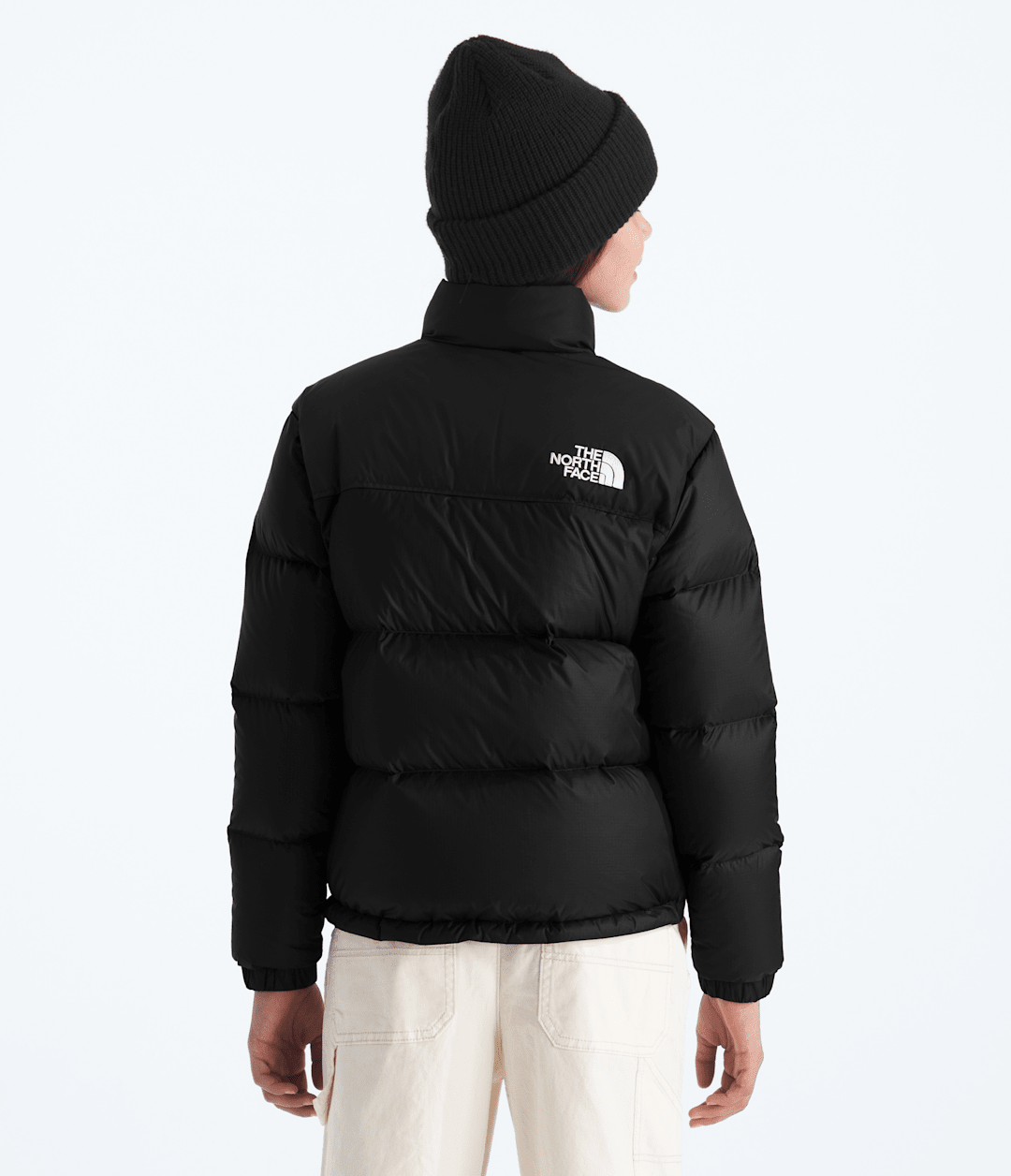 Boys’ & Girls’ 1996 Retro Nuptse Jacket TNF Black/TNF Black/Recycled down