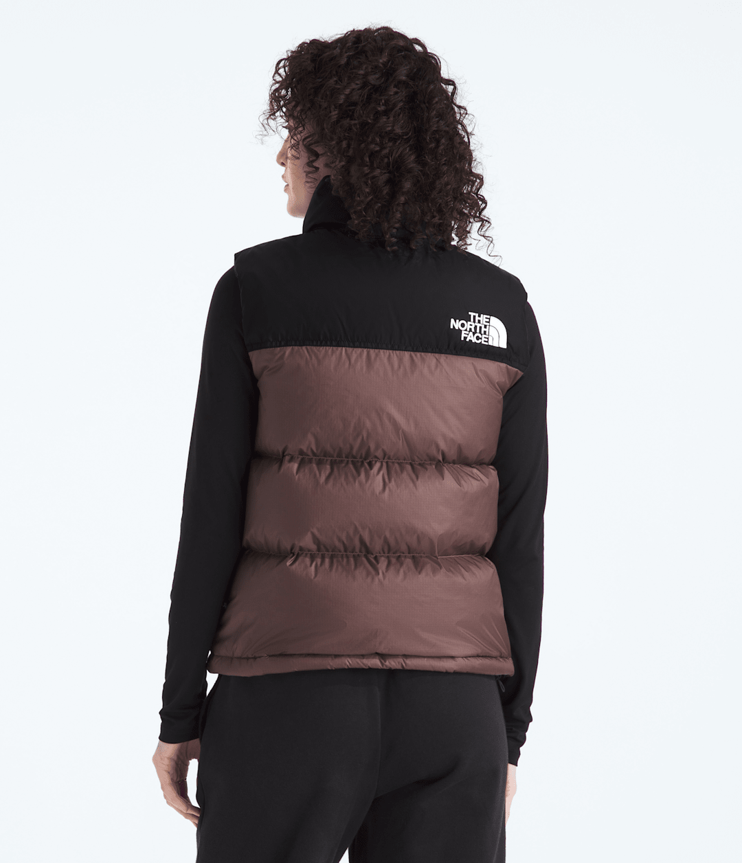 Women’s 1996 Retro Nuptse Vest Tawny Quartz/TNF Black