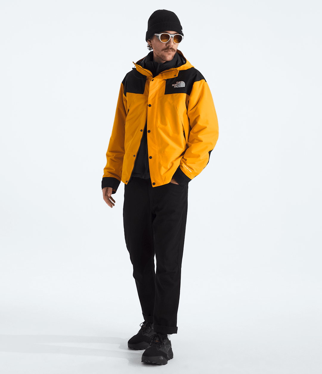 Men’s DRYVENT™ Mono Mountain Jacket Summit Gold/TNF Black