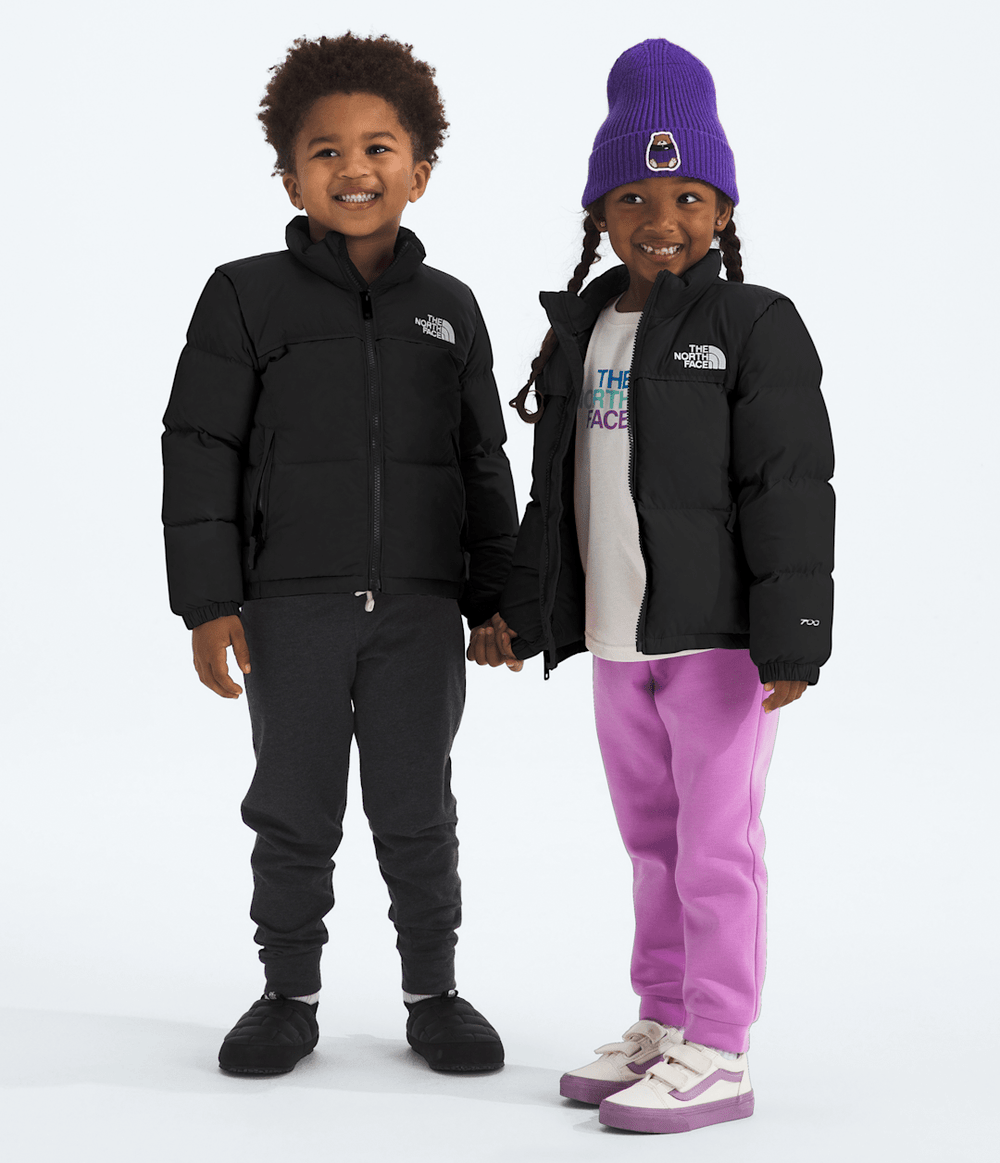 Kids’ 1996 Retro Nuptse Jacket TNF Black/Recycled Down