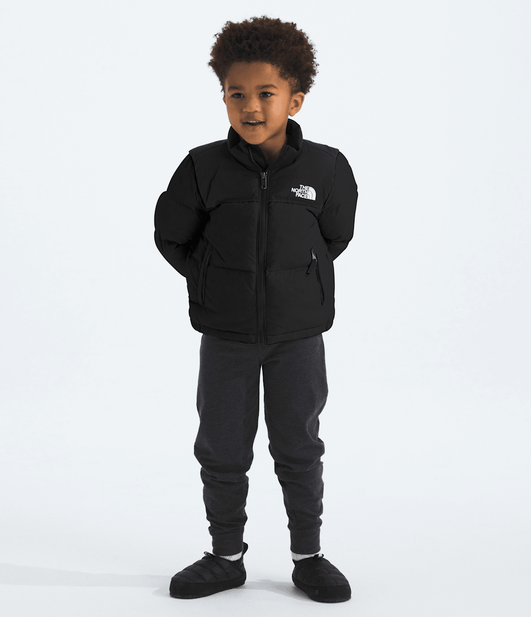 Kids’ 1996 Retro Nuptse Jacket TNF Black/Recycled Down