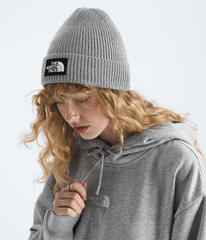 TNF™ Logo Box Cuffed Beanie TNF Medium Grey Heather