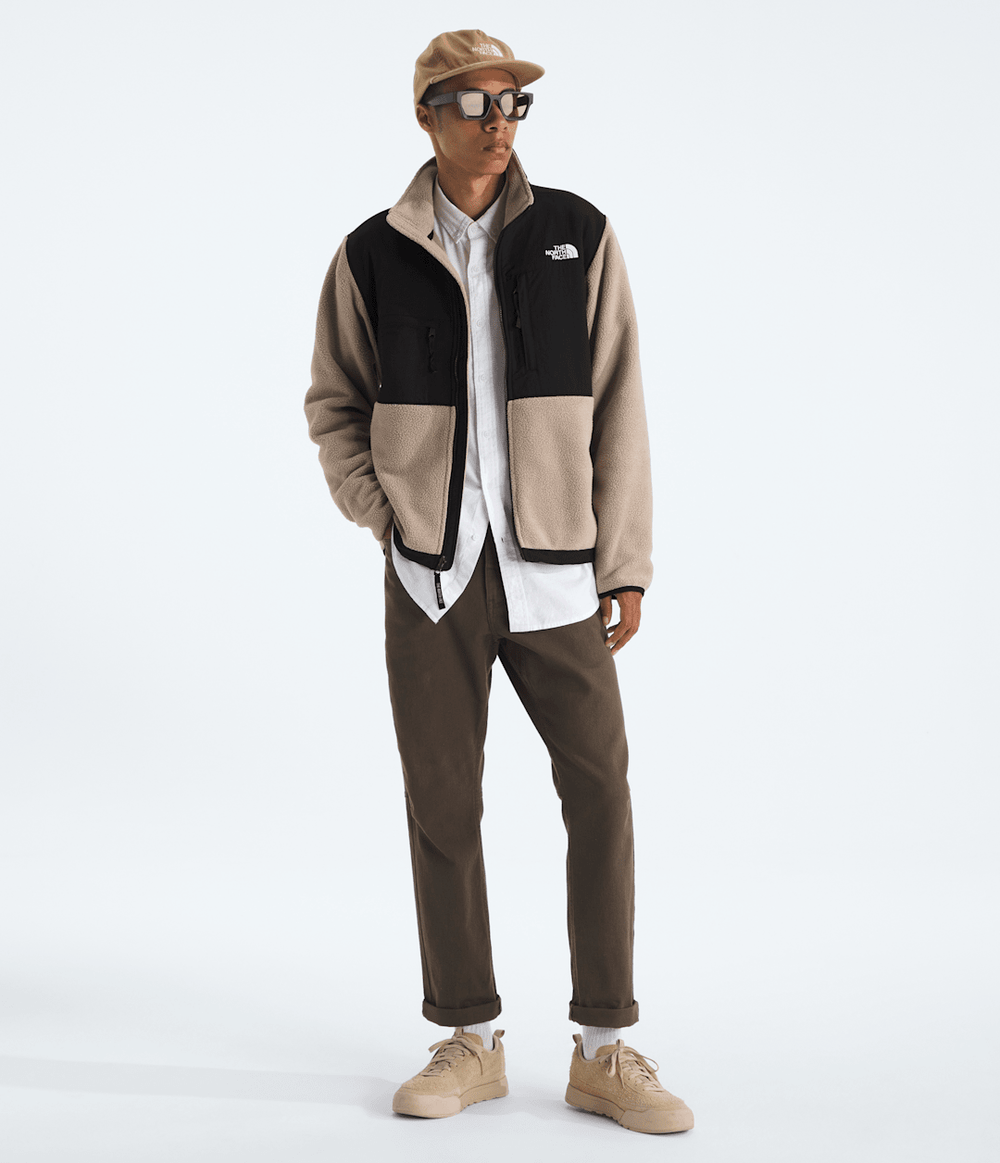 Men’s Retro Denali Jacket Mushroom Grey/TNF Black