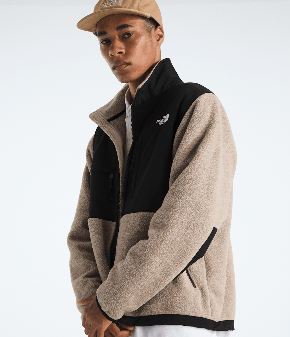 Men’s Retro Denali Jacket Mushroom Grey/TNF Black