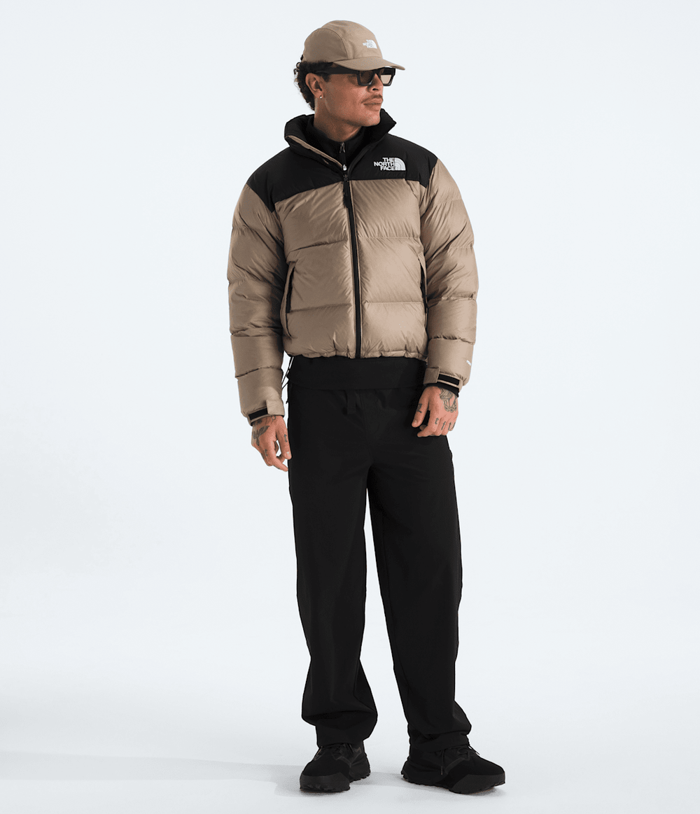 Men’s 1996 Retro Nuptse Jacket Mushroom Grey/TNF Black