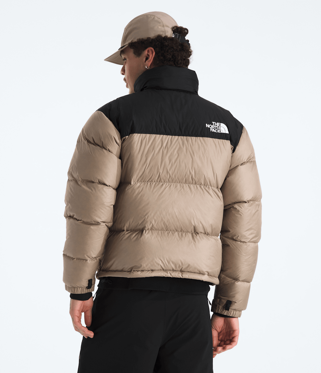 Men’s 1996 Retro Nuptse Jacket Mushroom Grey/TNF Black