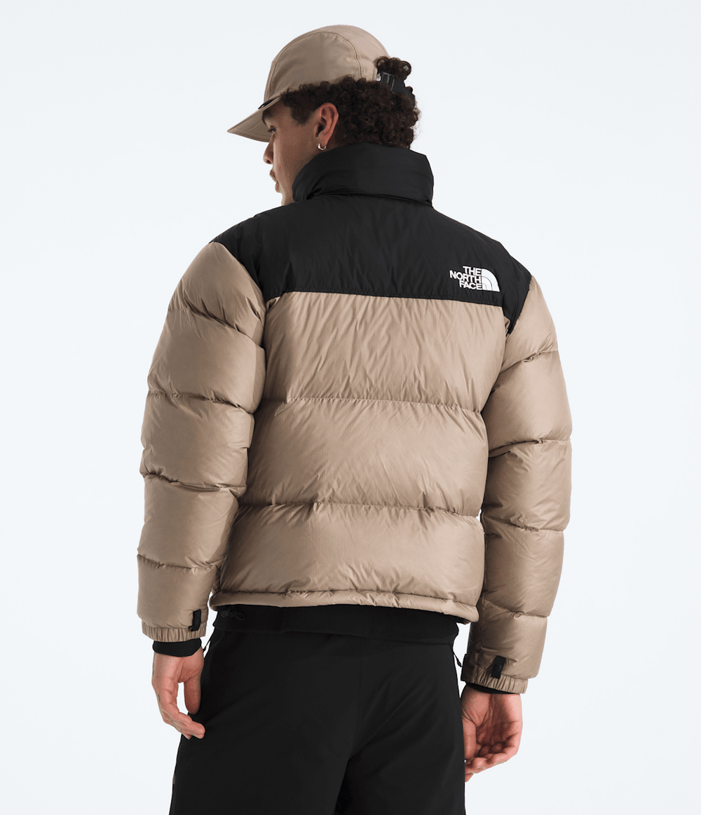 Men’s 1996 Retro Nuptse Jacket Mushroom Grey/TNF Black