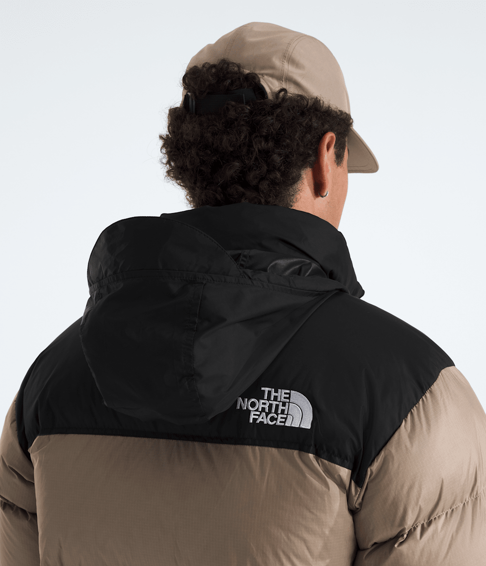 Men’s 1996 Retro Nuptse Jacket Mushroom Grey/TNF Black