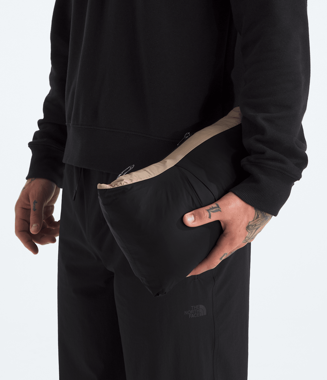 Men’s 1996 Retro Nuptse Jacket Mushroom Grey/TNF Black