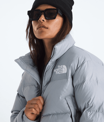 Women’s Nuptse Short Jacket Blue Flax