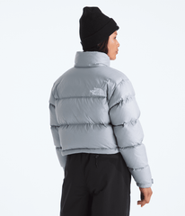 Women’s Nuptse Short Jacket Blue Flax