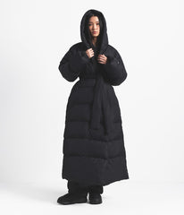The North Face X SKIMS Women's Nuptse Wrap Parka Sk Onyx