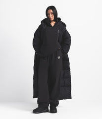 The North Face X SKIMS Women's Nuptse Wrap Parka Sk Onyx