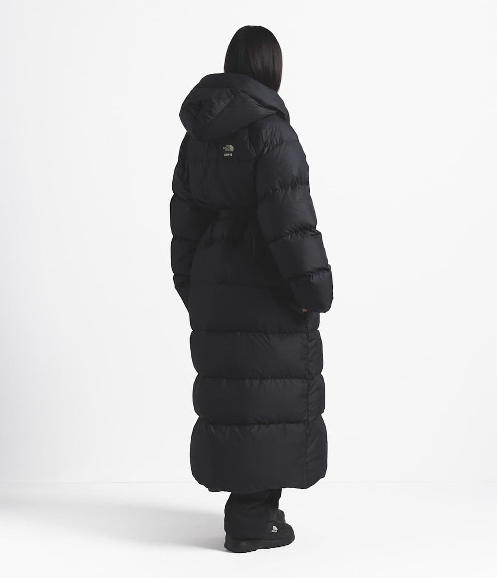 The North Face X SKIMS Women's Nuptse Wrap Parka Sk Onyx