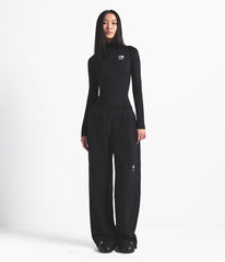 The North Face X SKIMS 1995 Denali Fleece Straight Leg Pant Sk Onyx