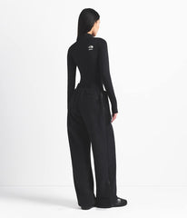 The North Face X SKIMS 1995 Denali Fleece Straight Leg Pant Sk Onyx