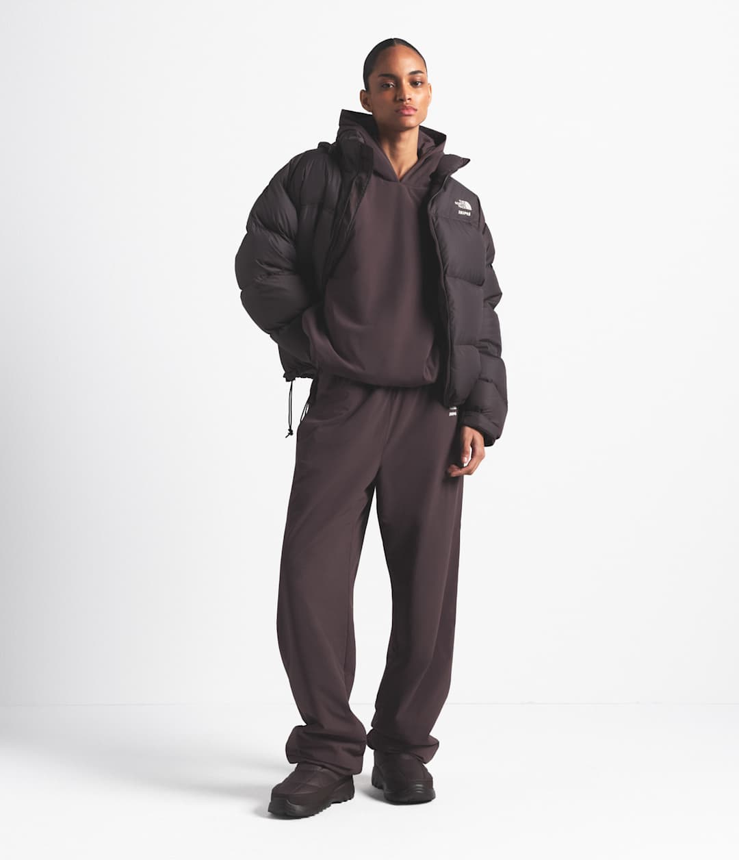 The North Face X SKIMS 1996 Nuptse Jacket Sk Phoenix